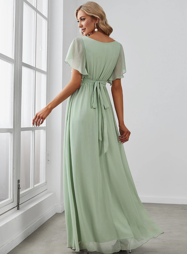 ivy green bridesmaid dresses The Ivy Dress Sage (Ready to Ship) Small